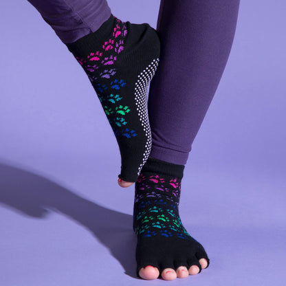 Toeless Yoga & Pilates Grip Socks