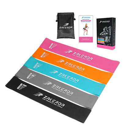 Exercise Resistance Bands – Single Colors & Five-Color Sets