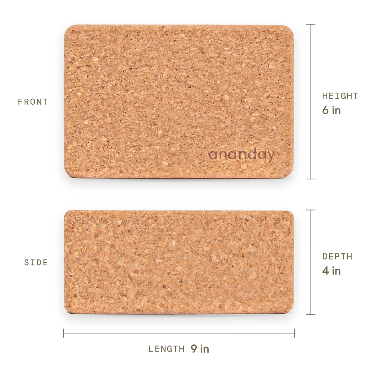 Cork Yoga Blocks – Set of Two