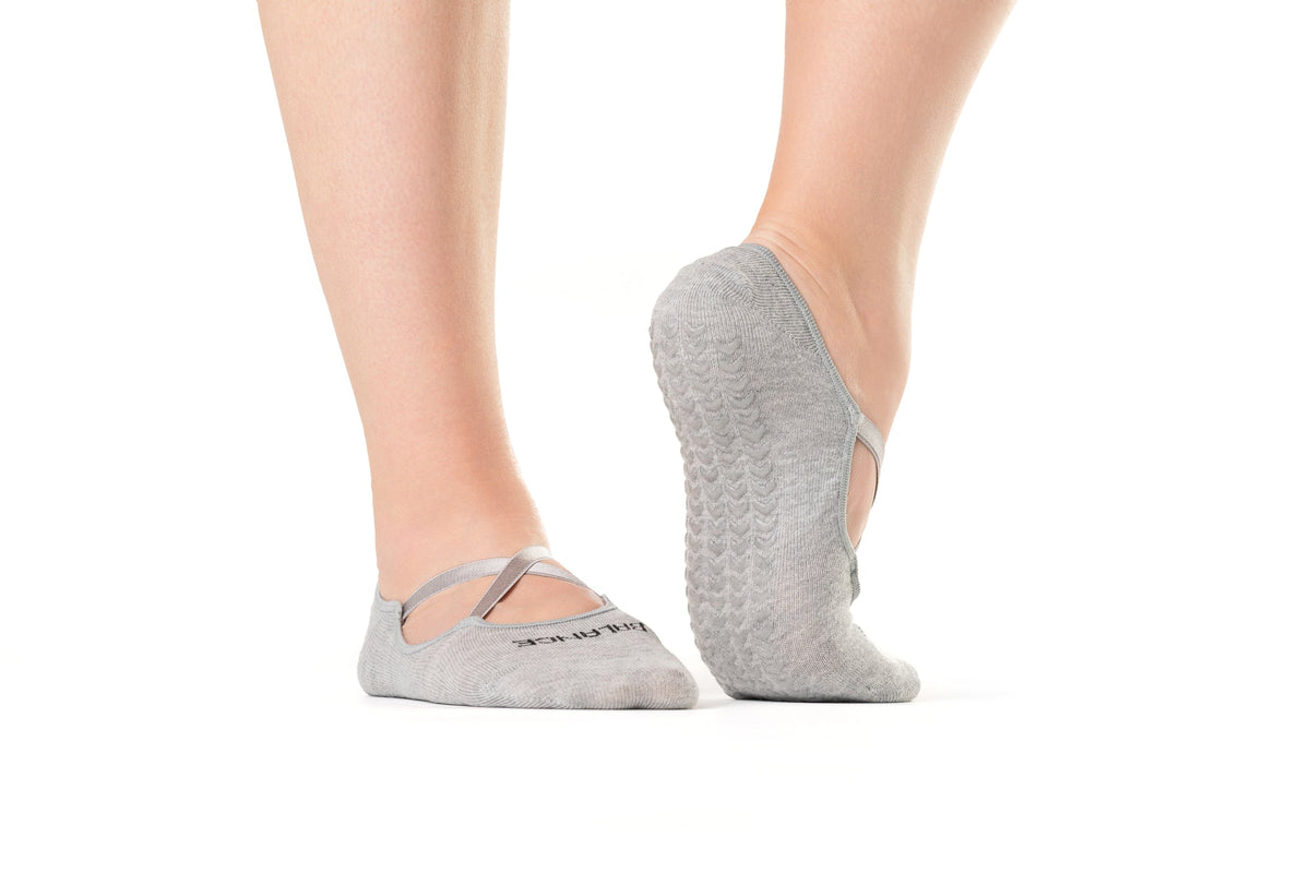 Ballet-Style Yoga & Pilates Grip Socks – 3-Pack