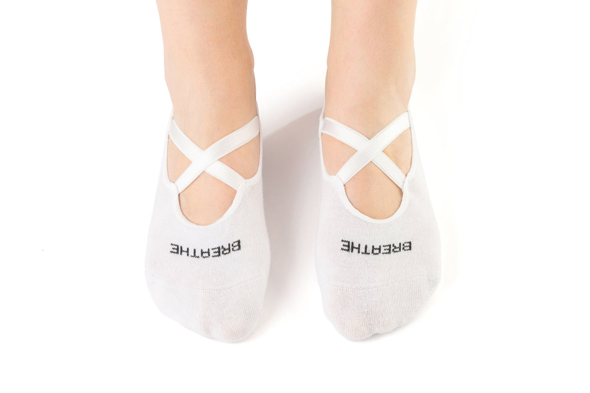Ballet-Style Yoga & Pilates Grip Socks – 3-Pack